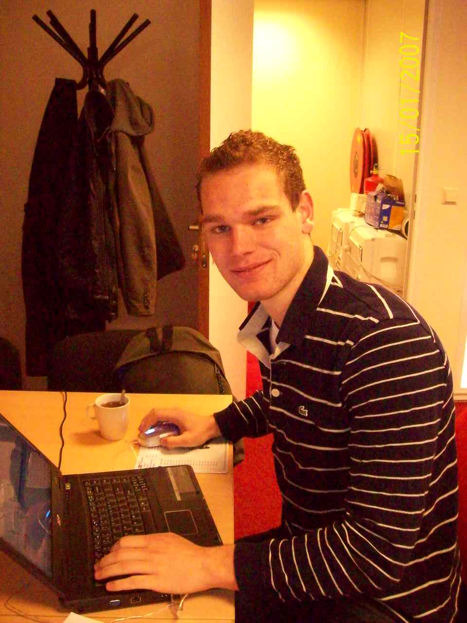 Een tiener, twintig jaar geleden